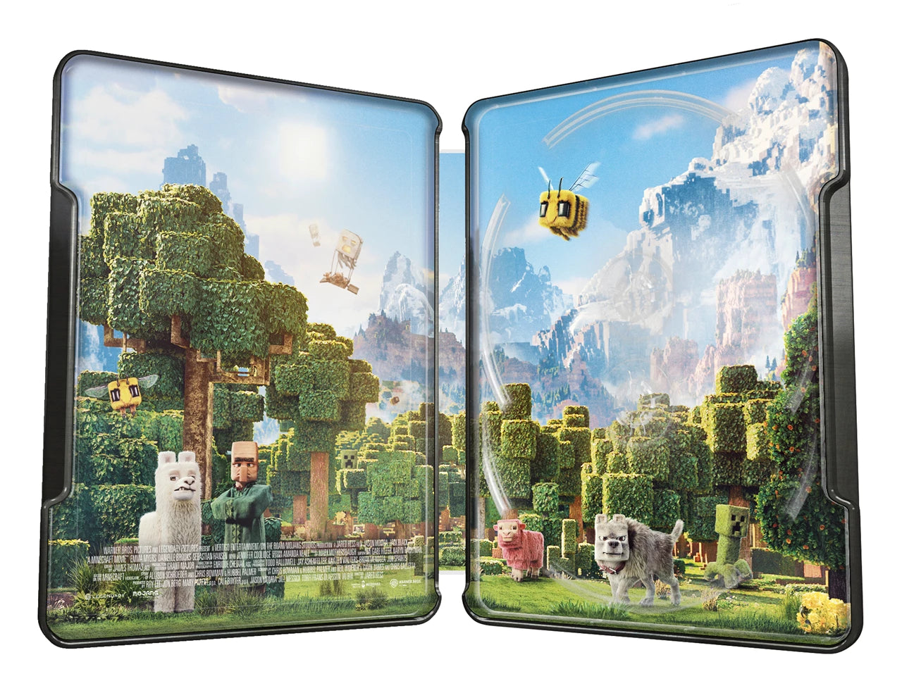 Minecraft Movie 4K UHD + Blu-ray SteelBook (Night/Day) (Warner Bros/Region Free) LIMIT 1 PER CUSTOMER