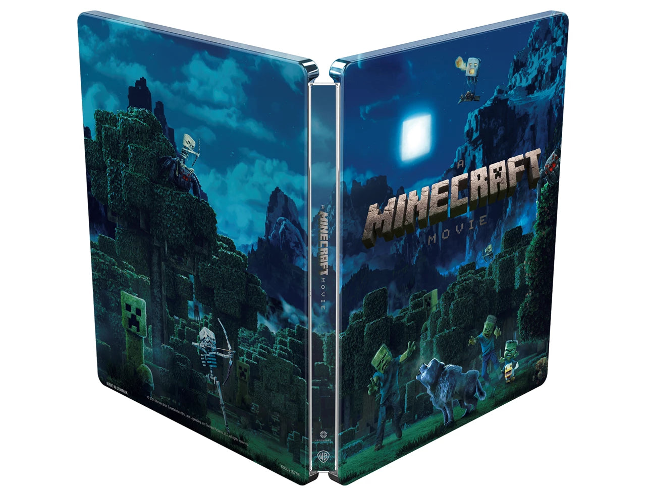 Minecraft Movie 4K UHD + Blu-ray SteelBook (Night/Day) (Warner Bros/Region Free) LIMIT 1 PER CUSTOMER