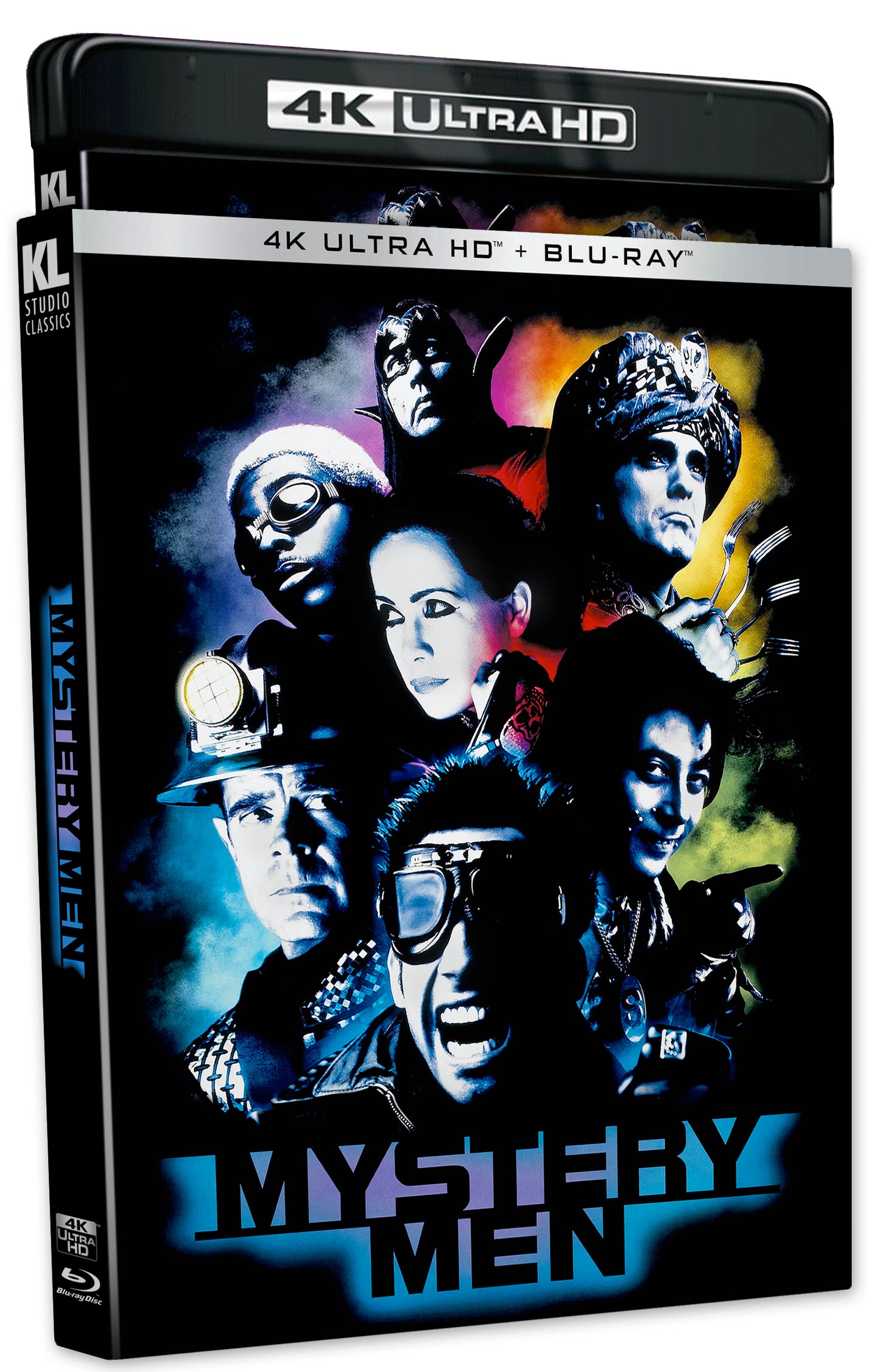 Mystery Men 4K UHD + Blu-ray with Slipcover (Kino Lorber)