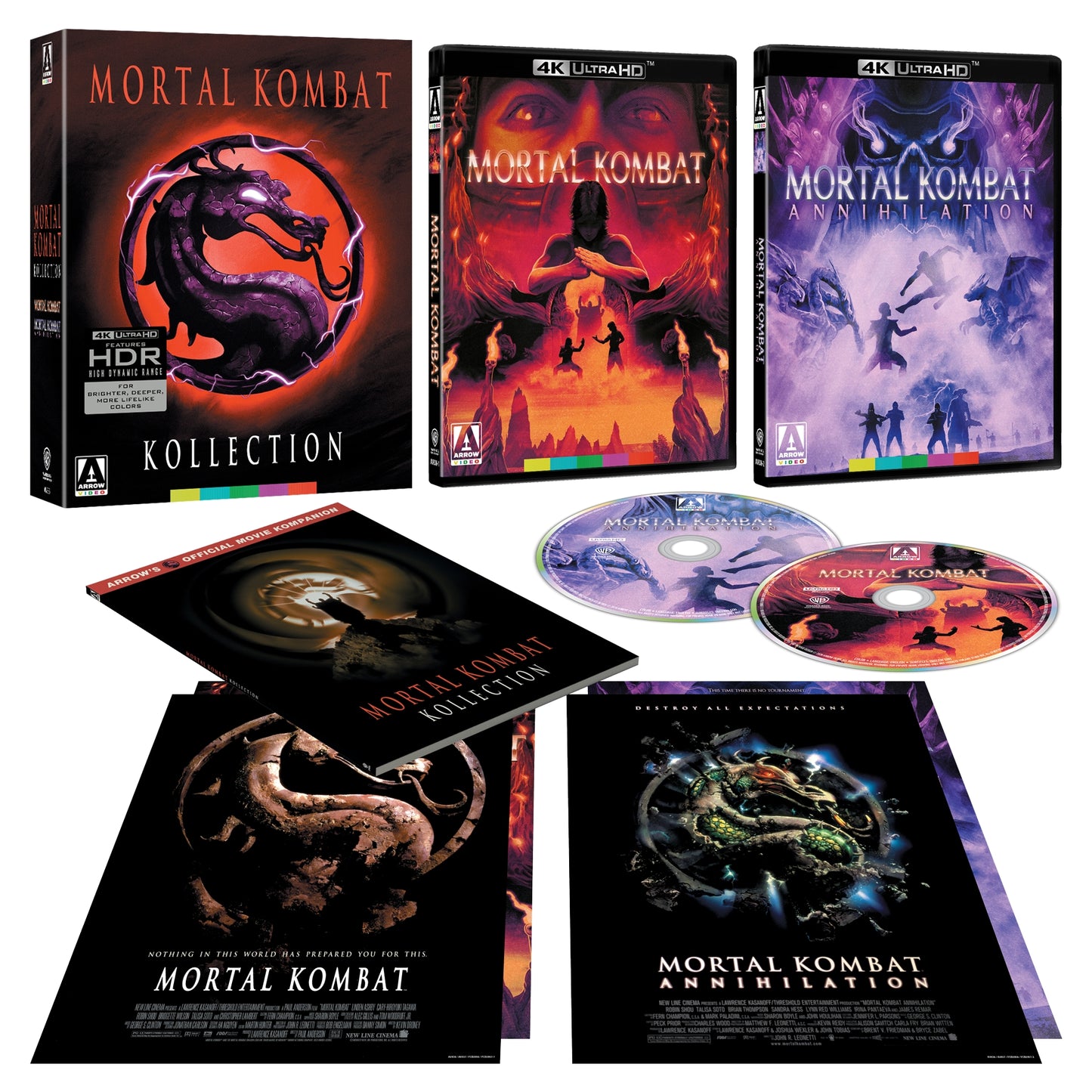Mortal Kombat Collection 4K UHD Limited Edition (Arrow Video U.S.)