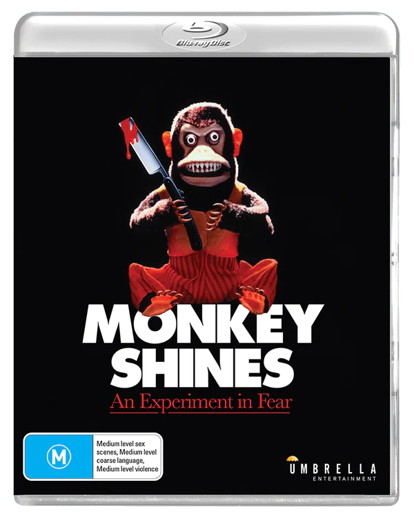 Monkey Shines: Experiment in Fear (1988) Blu-ray w/Slip (Umbrella/Region Free)