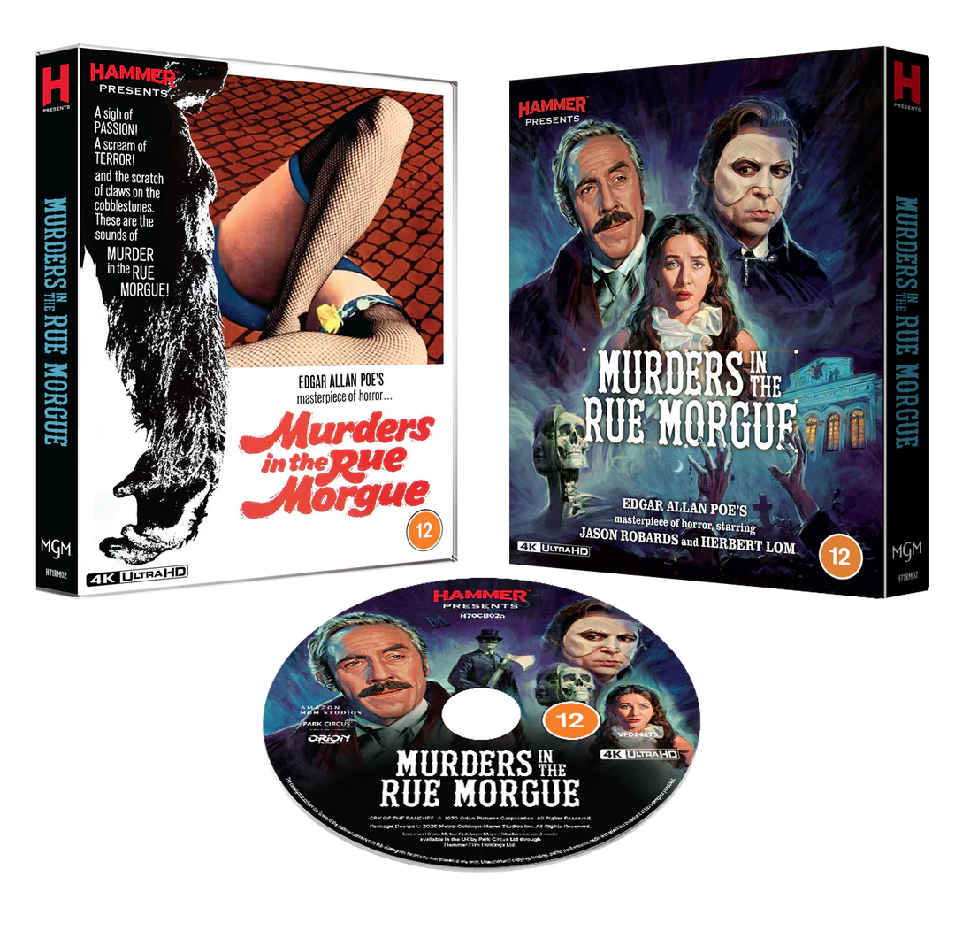 Murders In The Rue Morgue 4K UHD with Slipcover (Hammer Films/Region Free)