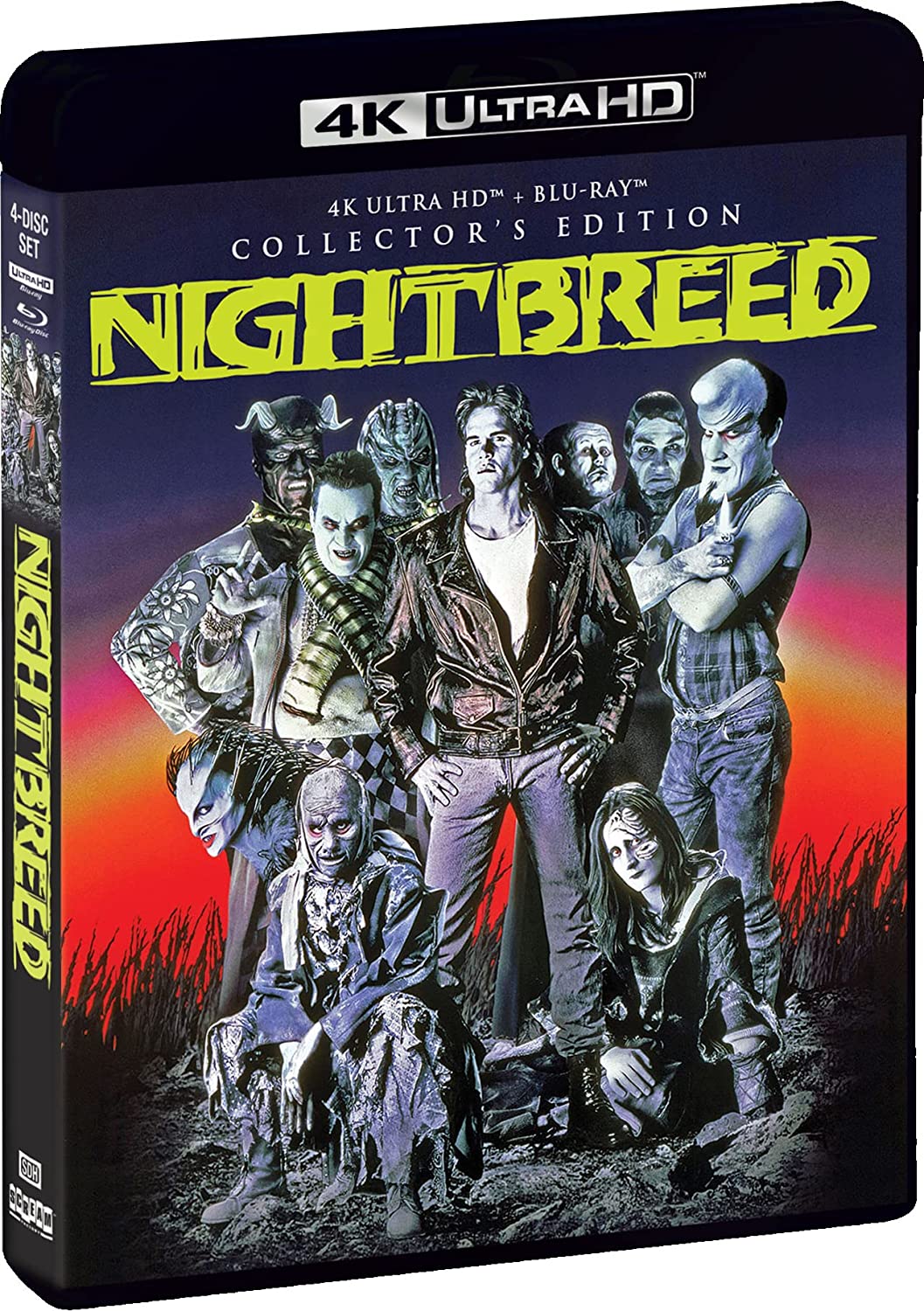 Nightbreed Collector's Edition 4K UHD + Blu-ray with Slipcover (Scream Factory)