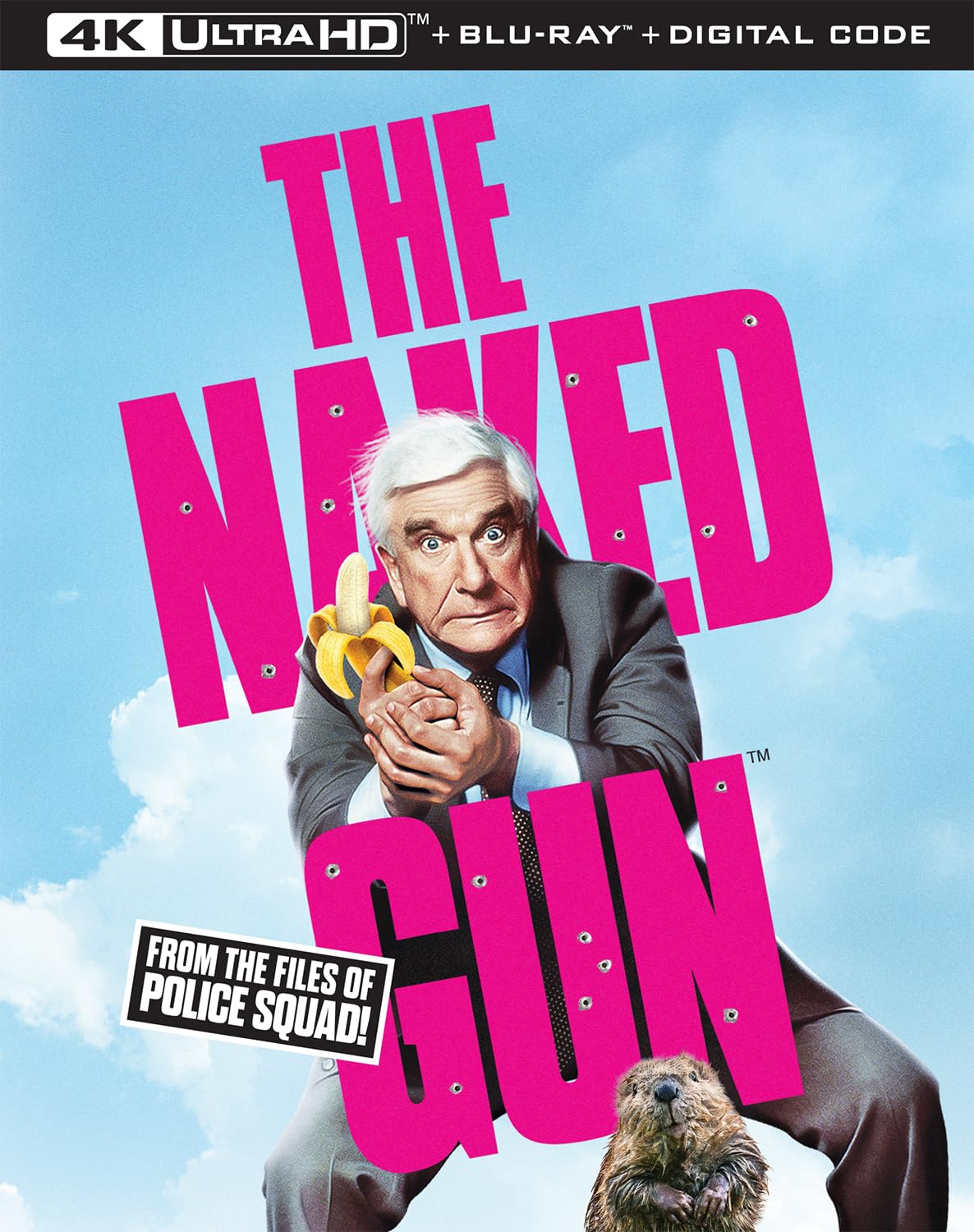 The Naked Gun: From the Files of Police Squad! 4K UHD + Blu-ray with Slipcover (Paramount U.S.)