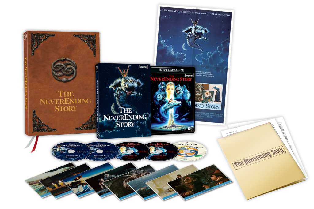 The NeverEnding Story (1984) – Limited Edition 4K UHD + Blu-ray Exclusive Replica Storybook Packaging (Imprint/Region Free) LIMIT 1 PER CUSTOMER