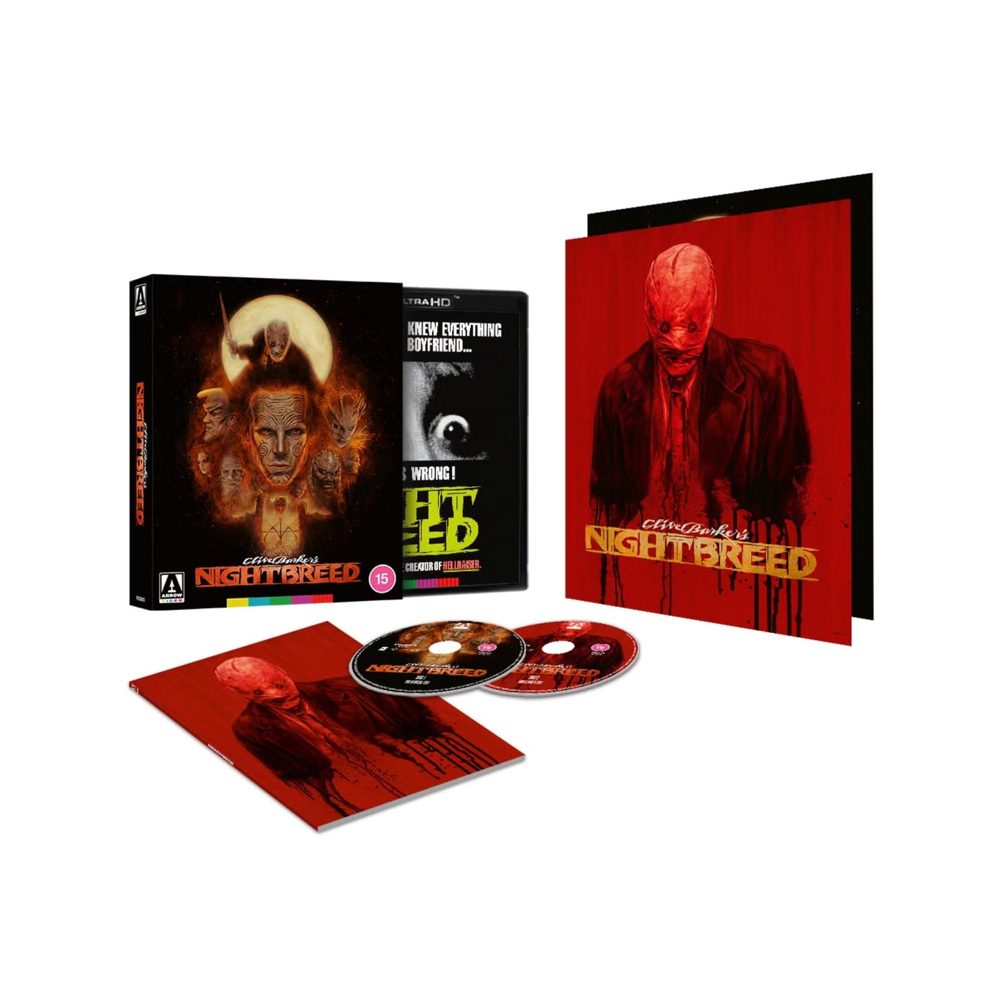 Nightbreed 4K UHD Limited Edition with Slipcover (Arrow Video UK/Region Free) LIMIT 1 PER CUSTOMER