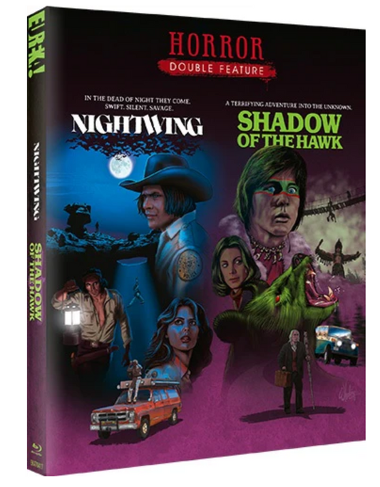 Nightwing / Shadow of the Hawk Limited Edition Blu-Ray with Slipcover (Eureka/Region B)