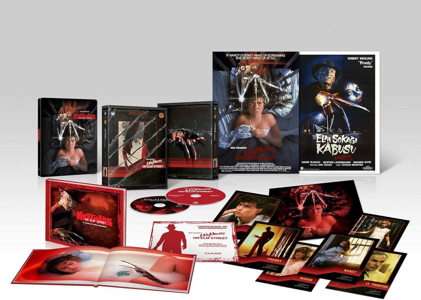 A Nightmare on Elm Street 40th Anniversary Ultimate Collector's Edition SteelBook 4K UHD + Blu-ray (Warner Bros./Region Free)