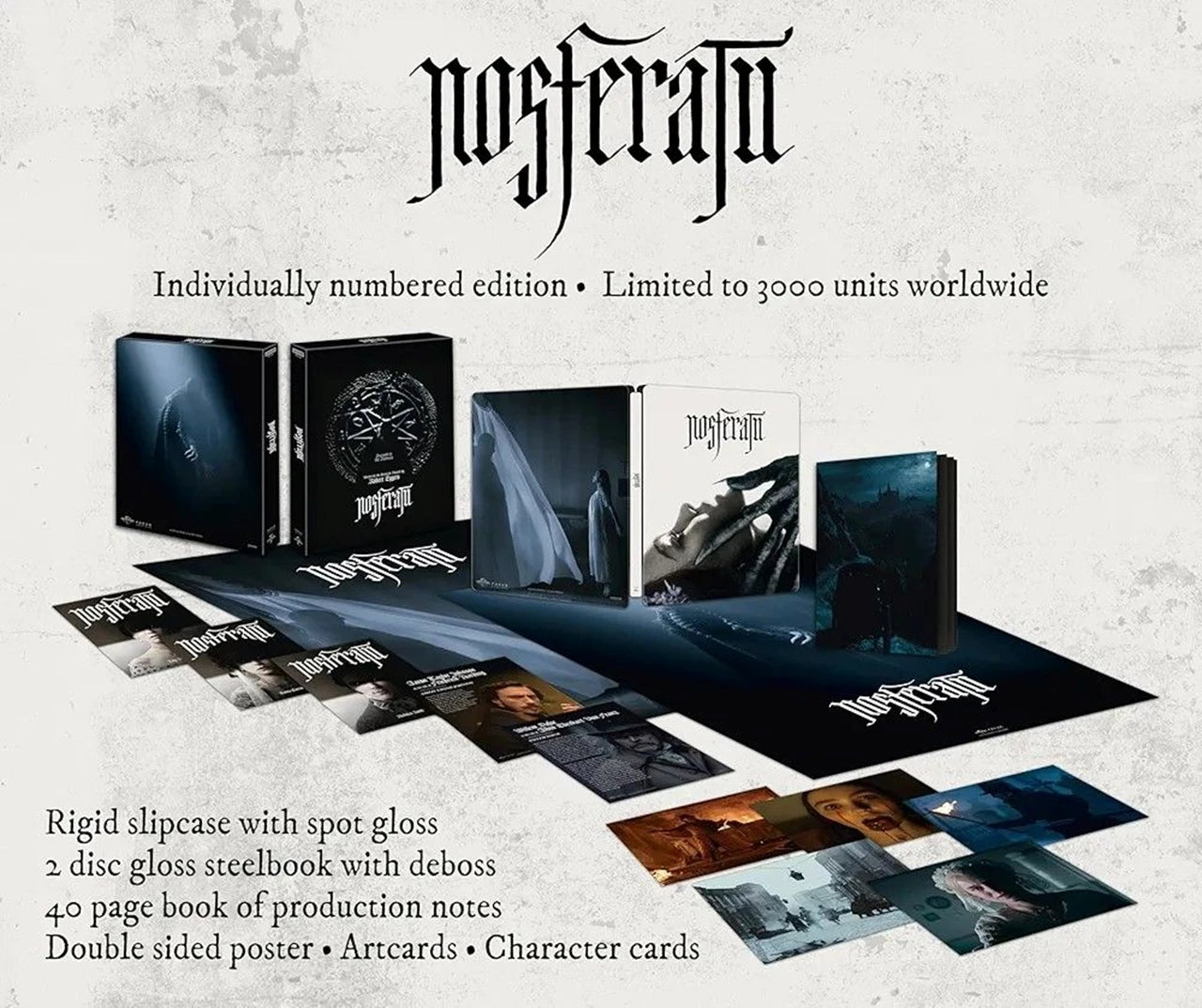 Nosferatu Ultimate Collector's Edition with Steelbook 4K UHD (Universal UK/Region Free/B) LIMIT 1 PER CUSTOMER