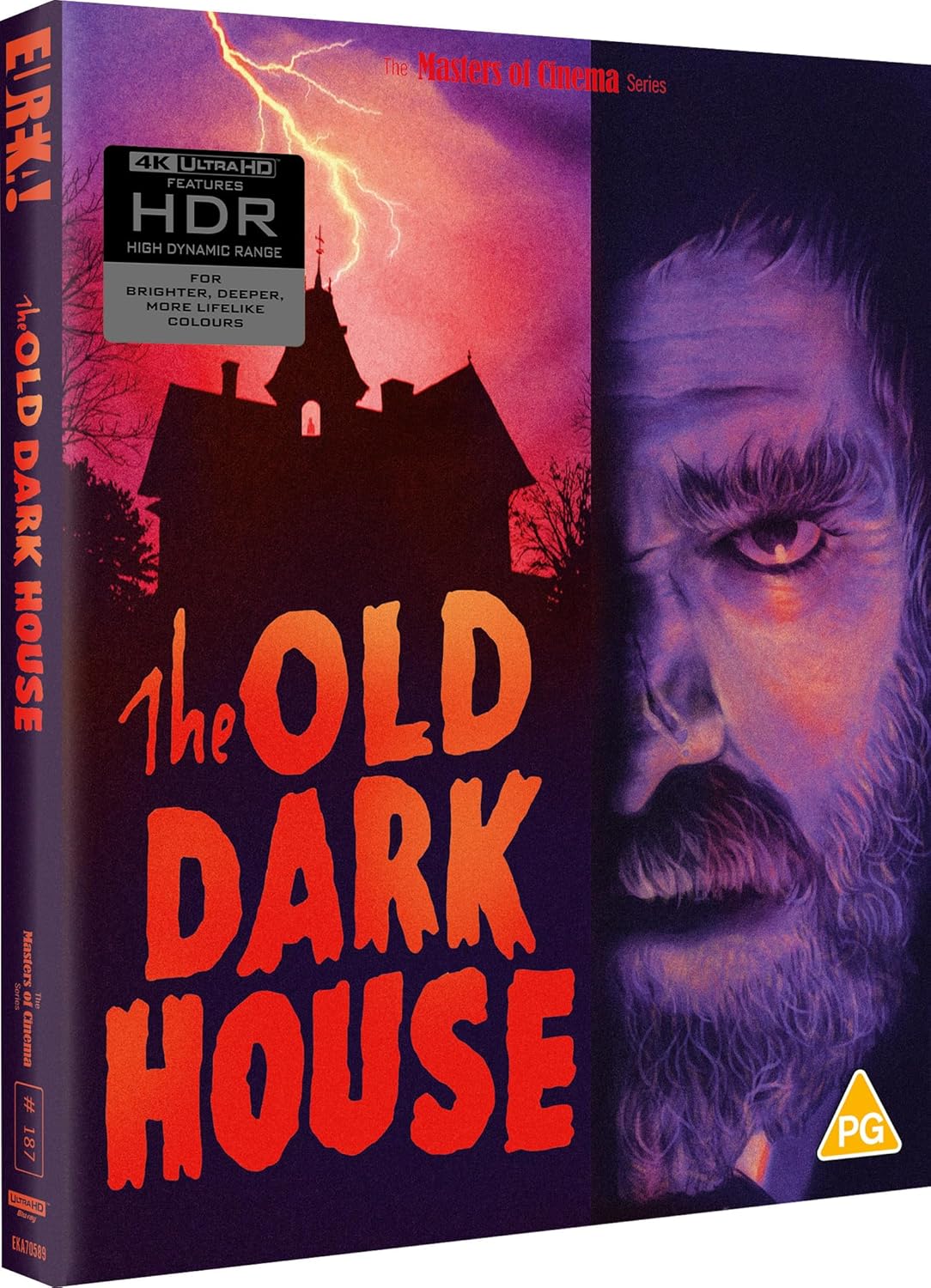 The Old Dark House Limited Edition 4K Ultra HD with Slipcover + Booklet (Eureka UK/Region Free) LIMIT 1 PER CUSTOMER