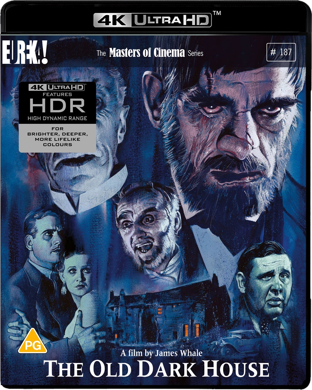 The Old Dark House 4K UHD (Eureka Entertainment/Region Free)
