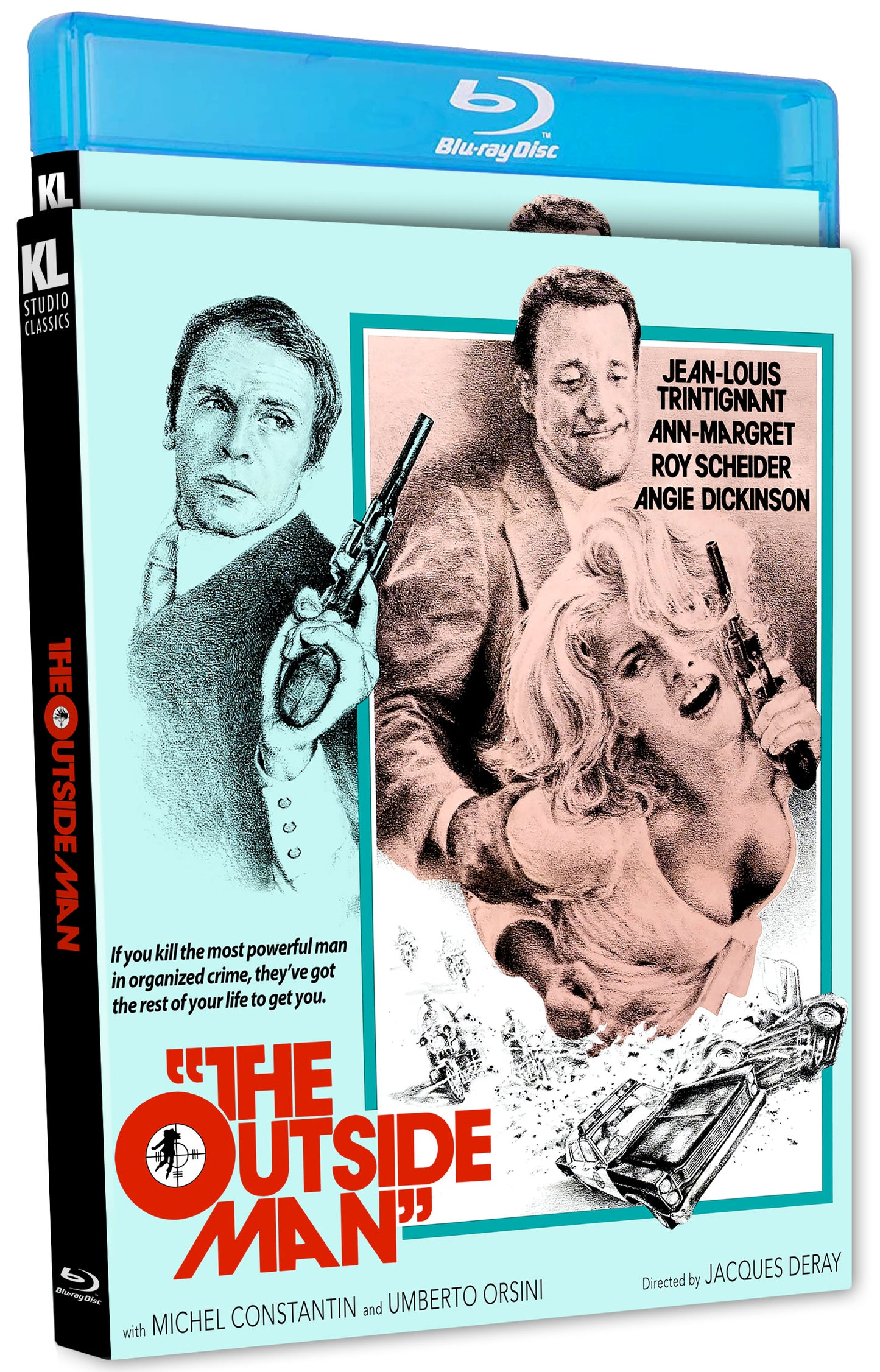 The Outside Man (AKA Un Homme Est Mort) Nlu-ray with Slipcover (Kino Lorber)