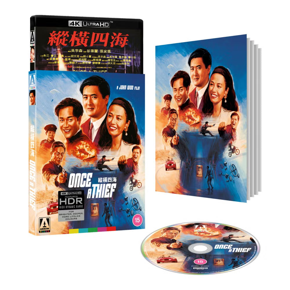 Once A Thief Limited Edition 4K UHD Limited Edition (Arrow Video UK/Region Free)