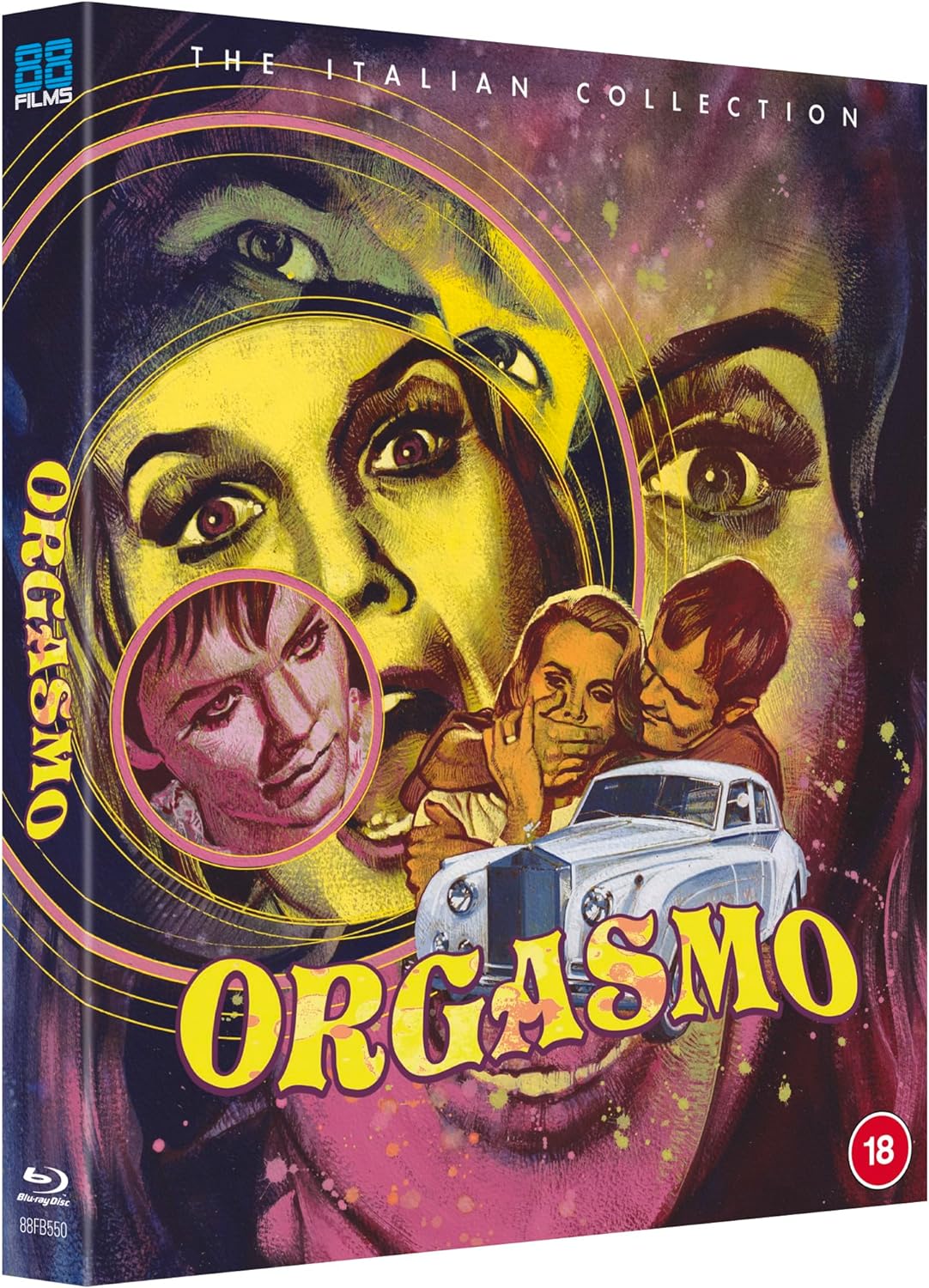Orgasmo (Aka Paranoia) Blu-Ray with Slipcover + Booklet (88 Films/Region B)
