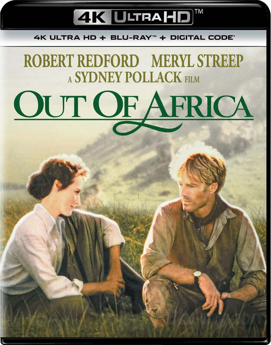 Out of Africa 4K UHD + Blu-ray with Slipcover (Universal U.S.)