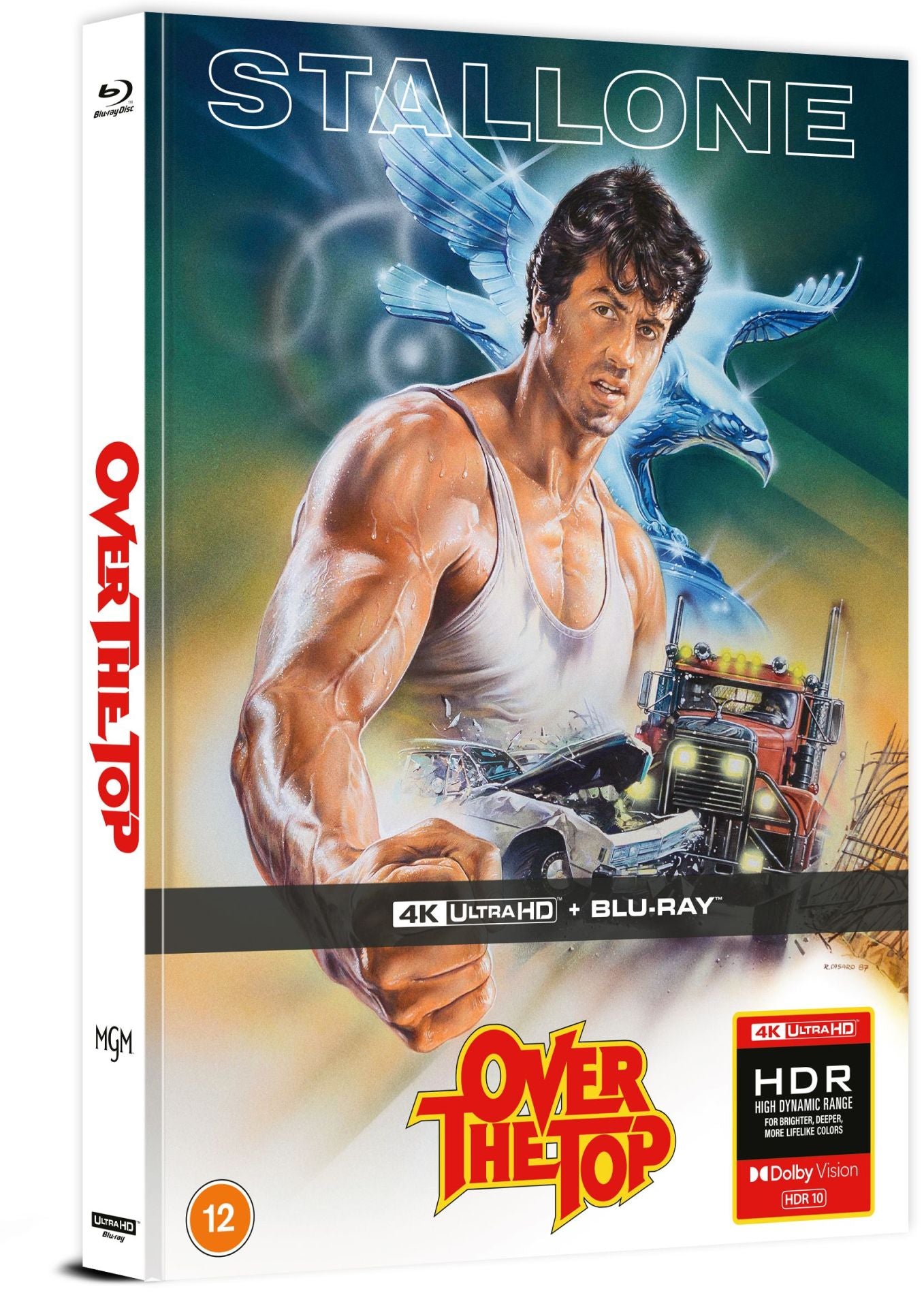 Over The Top Limited Edition Mediabook 4K Ultra HD + Blu-Ray (Altitude Film Distribution/Region Free/B)