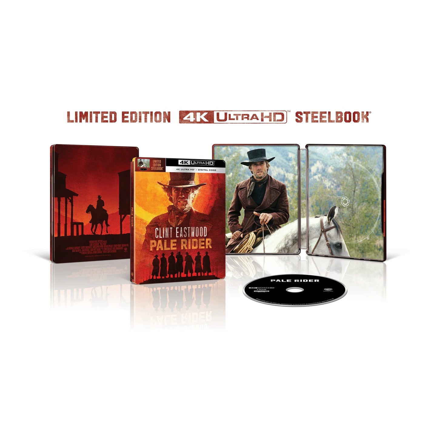 Pale Rider Limited Edition 4K Ultra HD Steelbook (Warner Bros. U.S.)