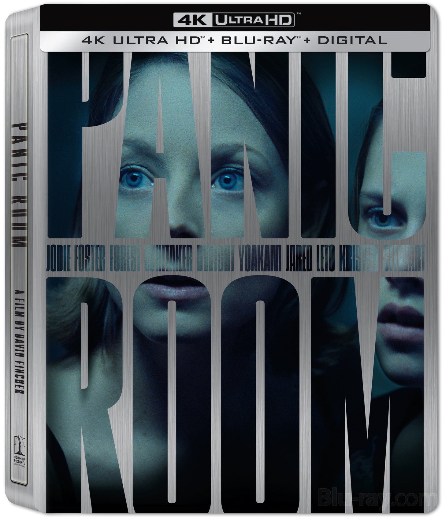 Panic Room 4K UHD + Blu-ray SteelBook (Sony U.S.) LIMIT 1 PER CUSTOMER