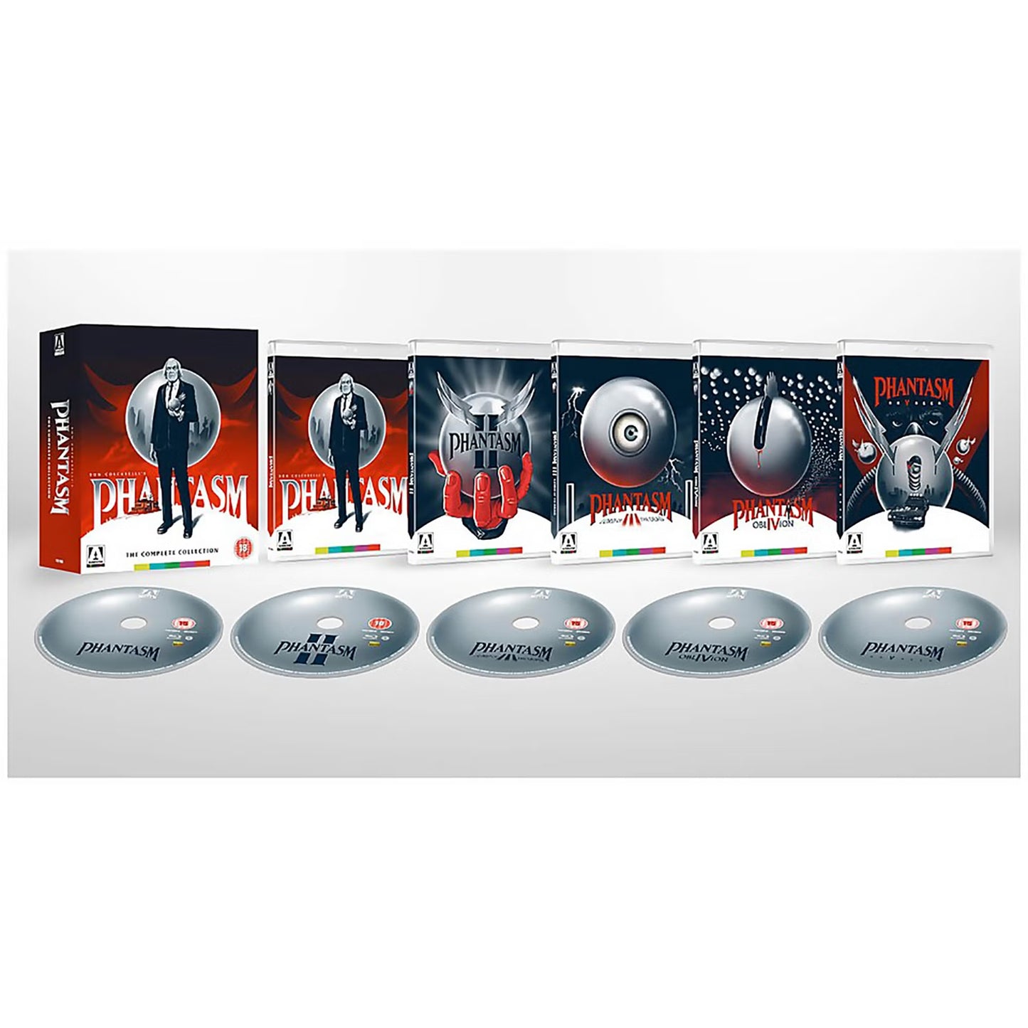 Phantasm The Complete Collection Blu-ray Standard Edition (Arrow Video/Region B)