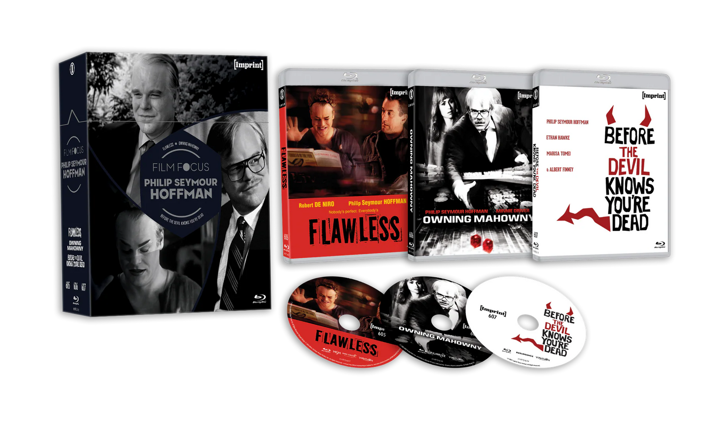 Film Focus: Philip Seymour Hoffman (1999 - 2007) Blu-ray HardBox (Imprint/Region Free)