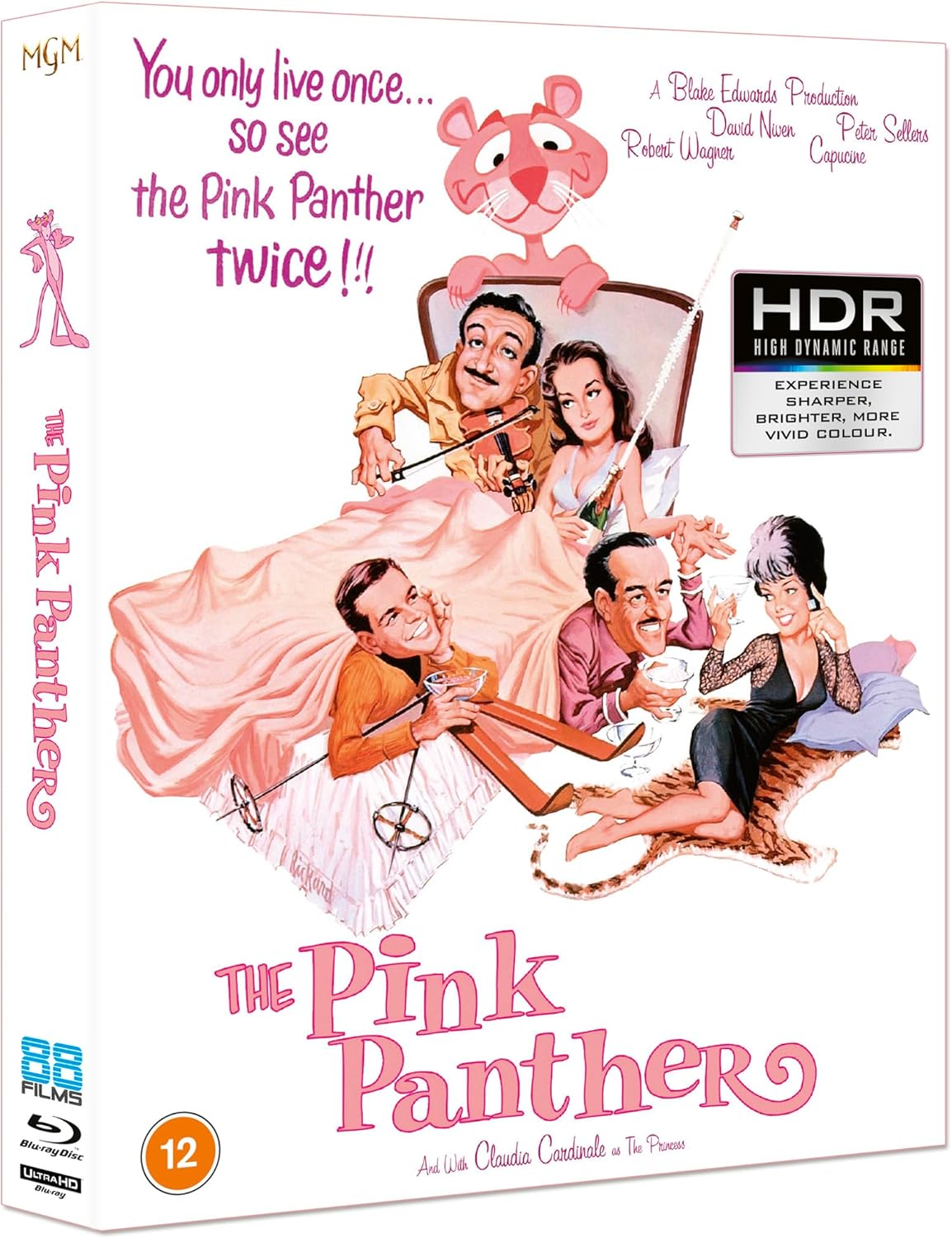 The Pink Panther (1963) 4K Ultra HD + Blu-Ray with Slipcase + Booklet (88 Films/Region Free/B)