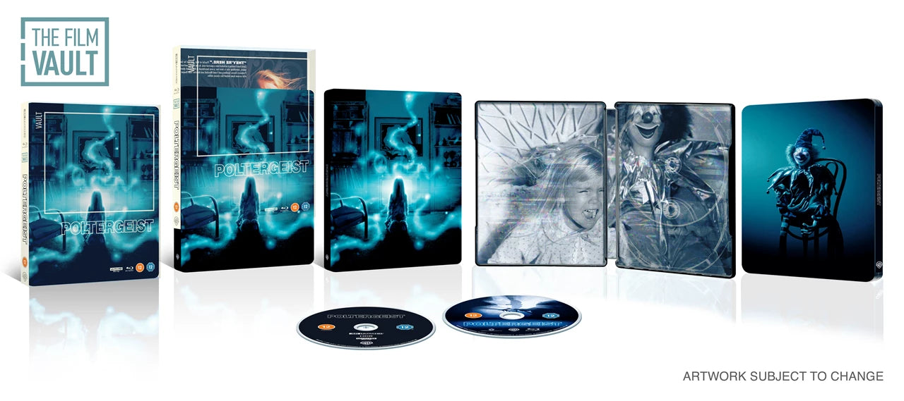 Poltergeist - The Film Vault Range Limited Edition 4K Ultra HD Steelbook (Warner Bros/Region Free) LIMIT 1 PER CUSTOMER