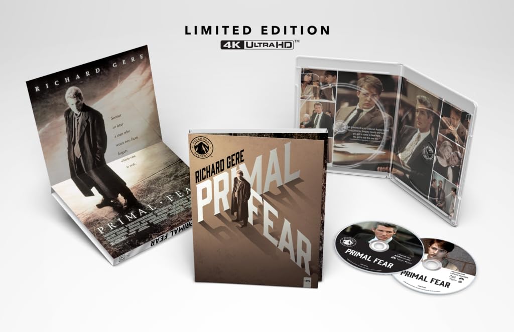 Primal Fear 4K UHD with Slipcover (Paramount Presents U.S.)