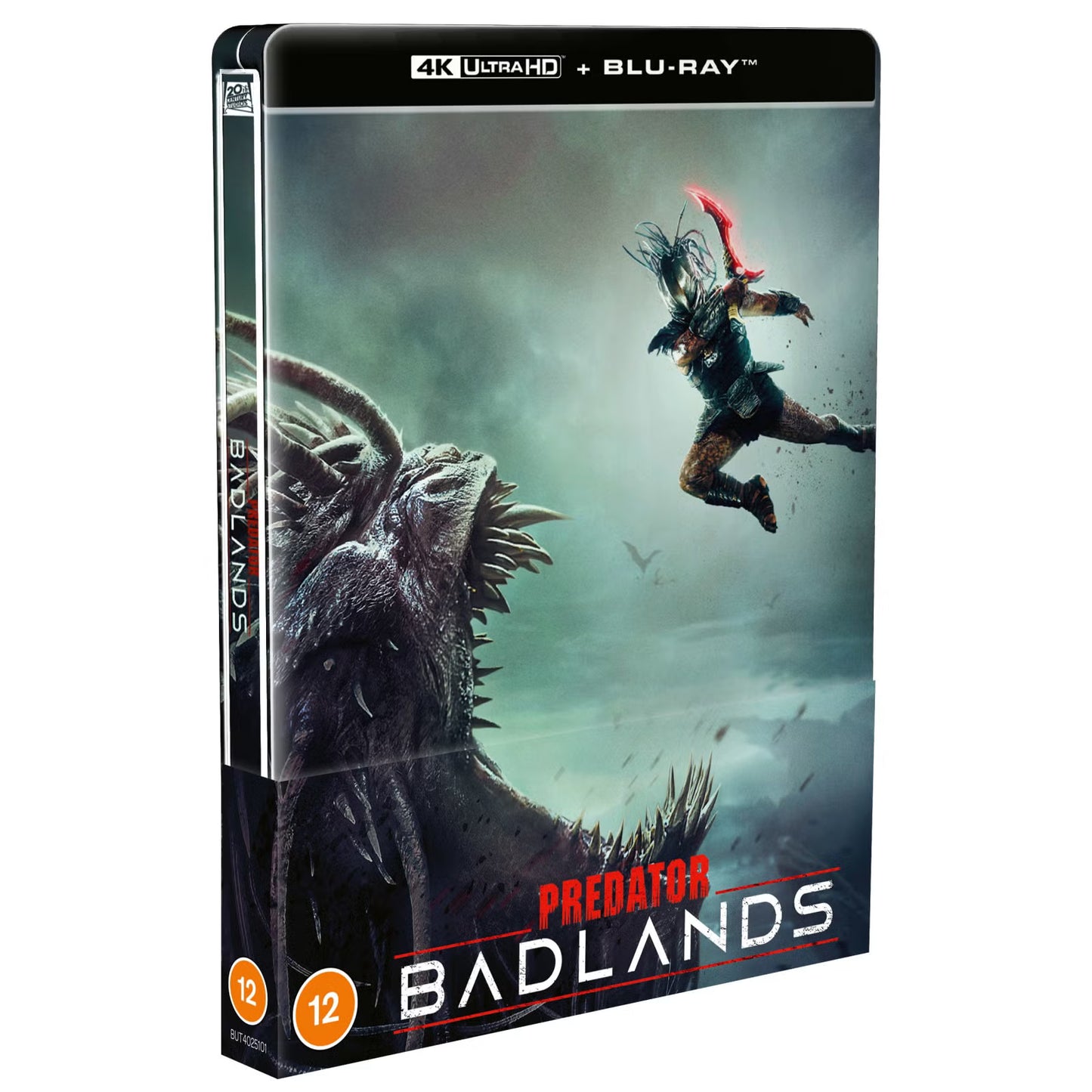 Predator Badlands 4K UHD + Blu-ray SteelBook (Disney UK/Region Free) LIMIT 1 PER CUSTOMER