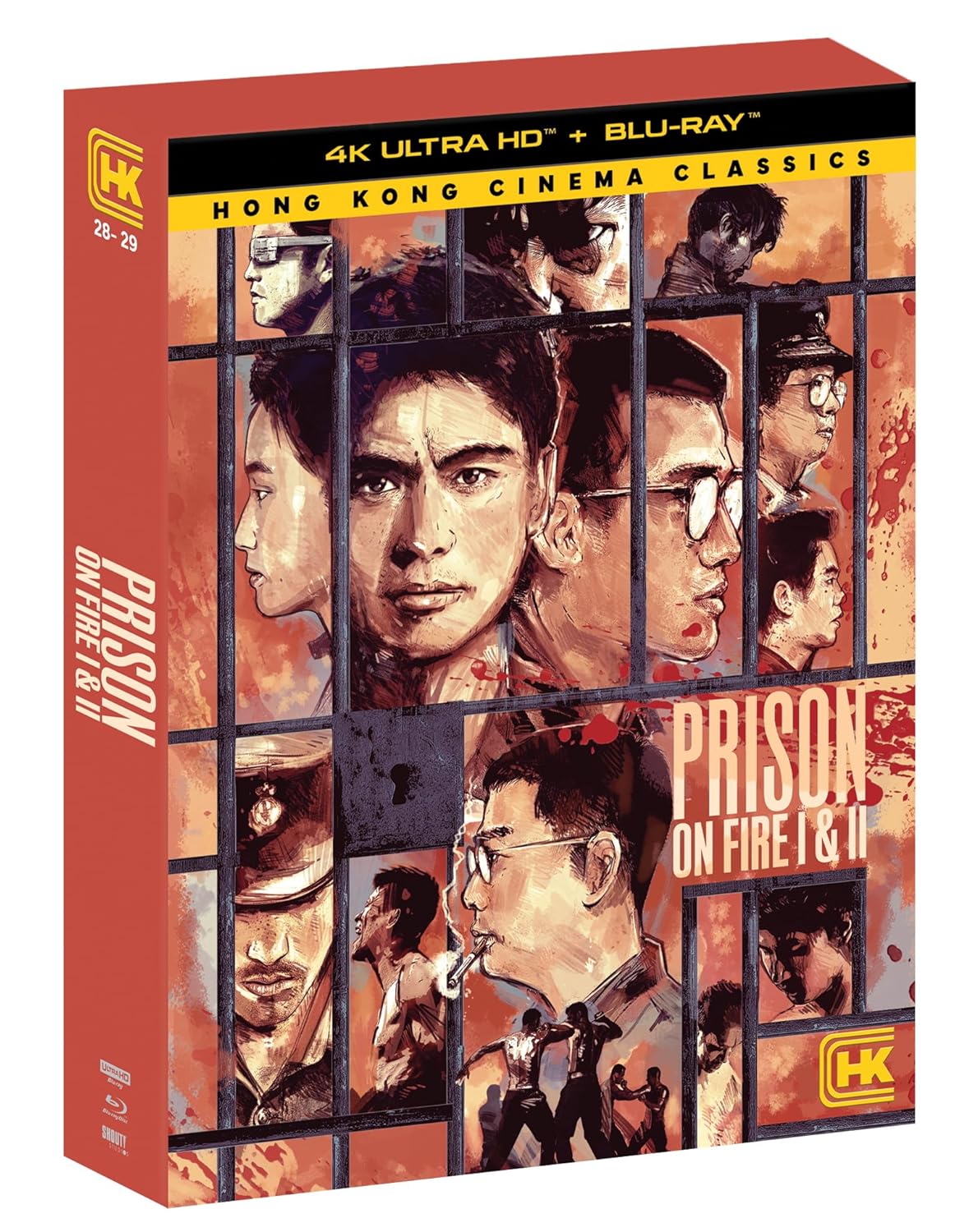Prison on Fire I and II 4K UHD + Blu-ray (Shout Factory)