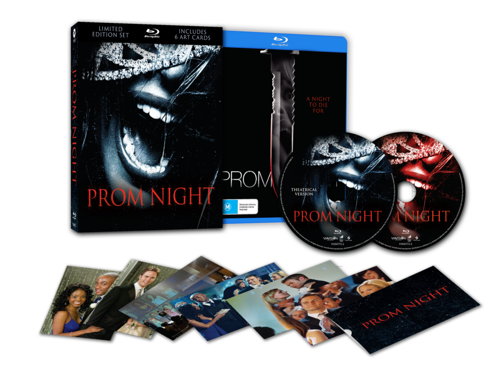 Prom Night (2008) – 2-Disc Blu-ray Limited Edition 3D Lenticular Hardcase + Art Cards (ViaVision/Region Free)