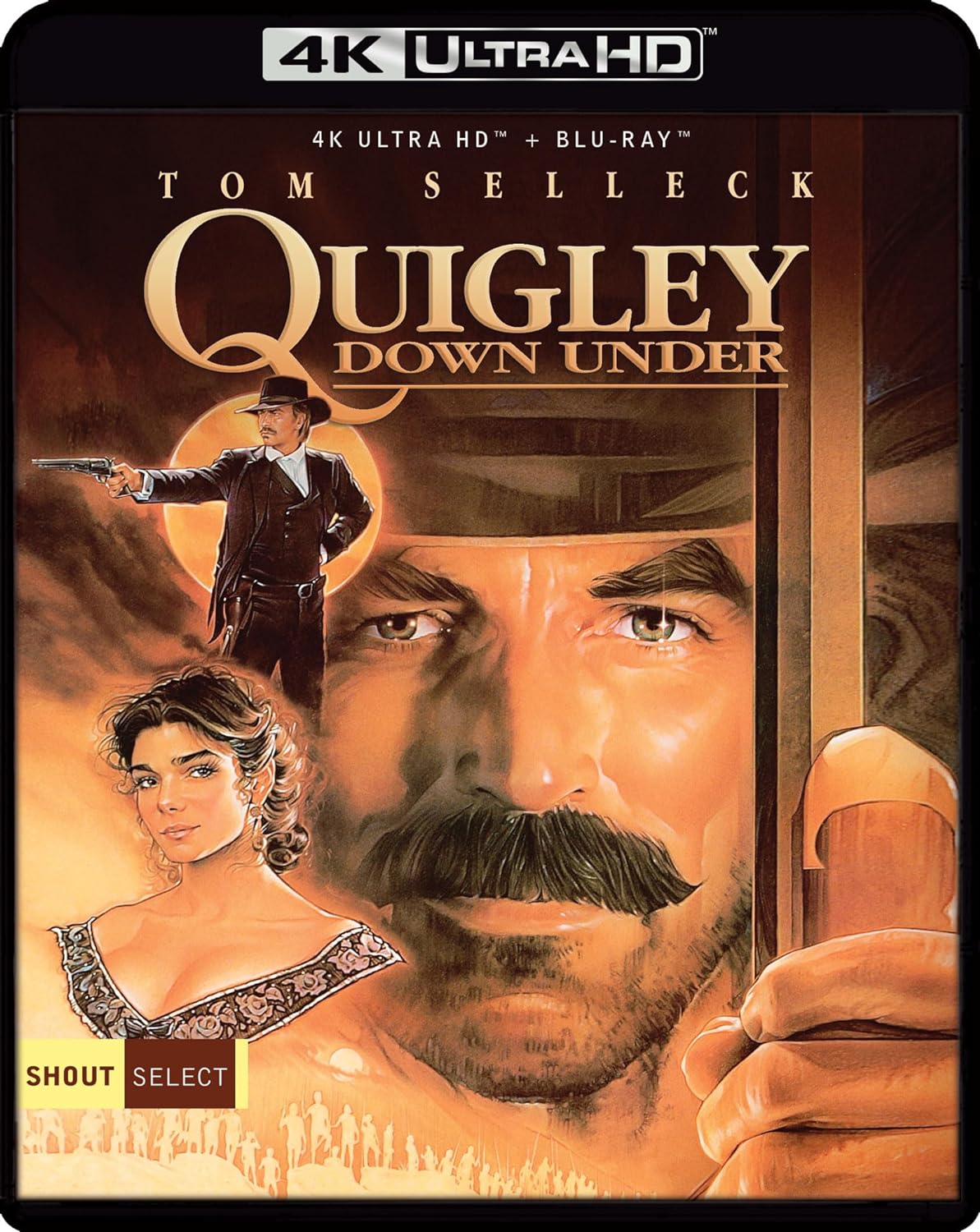 Quigley Down Under 4K UHD + Blu-ray (Shout Factory)