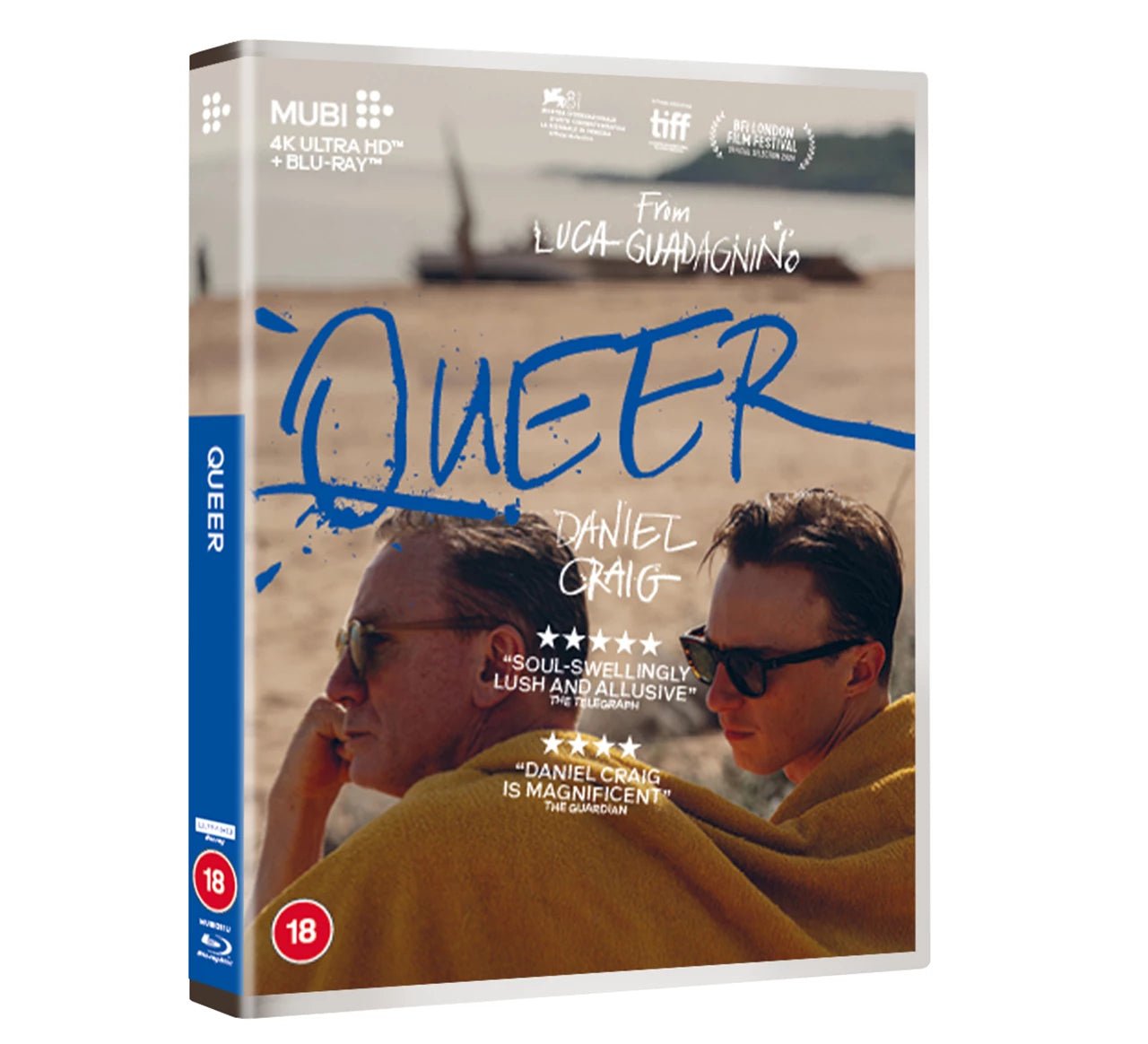 Queer 4K UHD + Blu-ray with Slipcover (Mubi UK/Region Free/B)