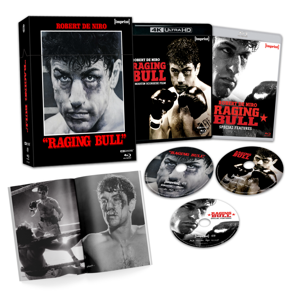 Raging Bull (1980) – 4K UHD + Blu-ray Hardbox with Booklet (Imprint/Region Free)