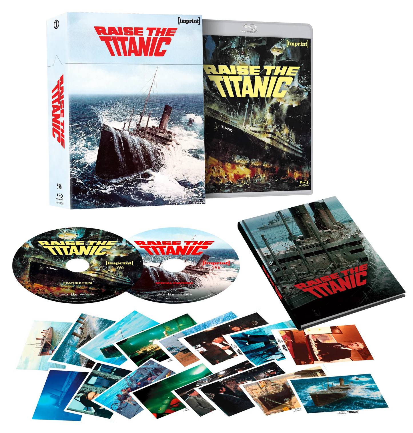 Raise the Titanic (1980) (Imprint Collection #596) - Limited Edition Blu-ray Hardbox + Hardcover Booklet (Imprint/Region Free)