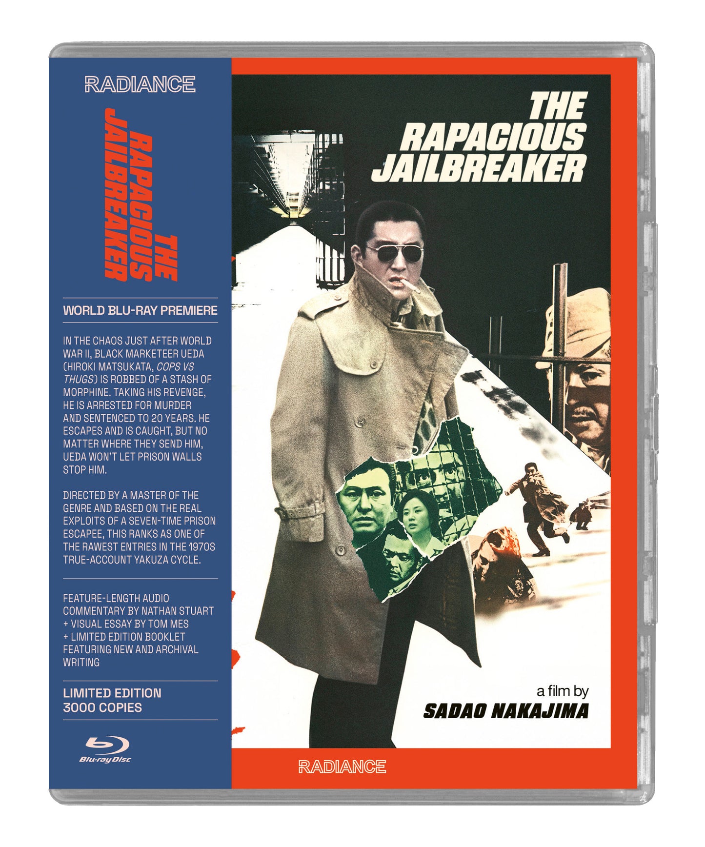 The Rapacious Jailbreaker Limited Edition Blu-ray (Radiance Films U.S.)