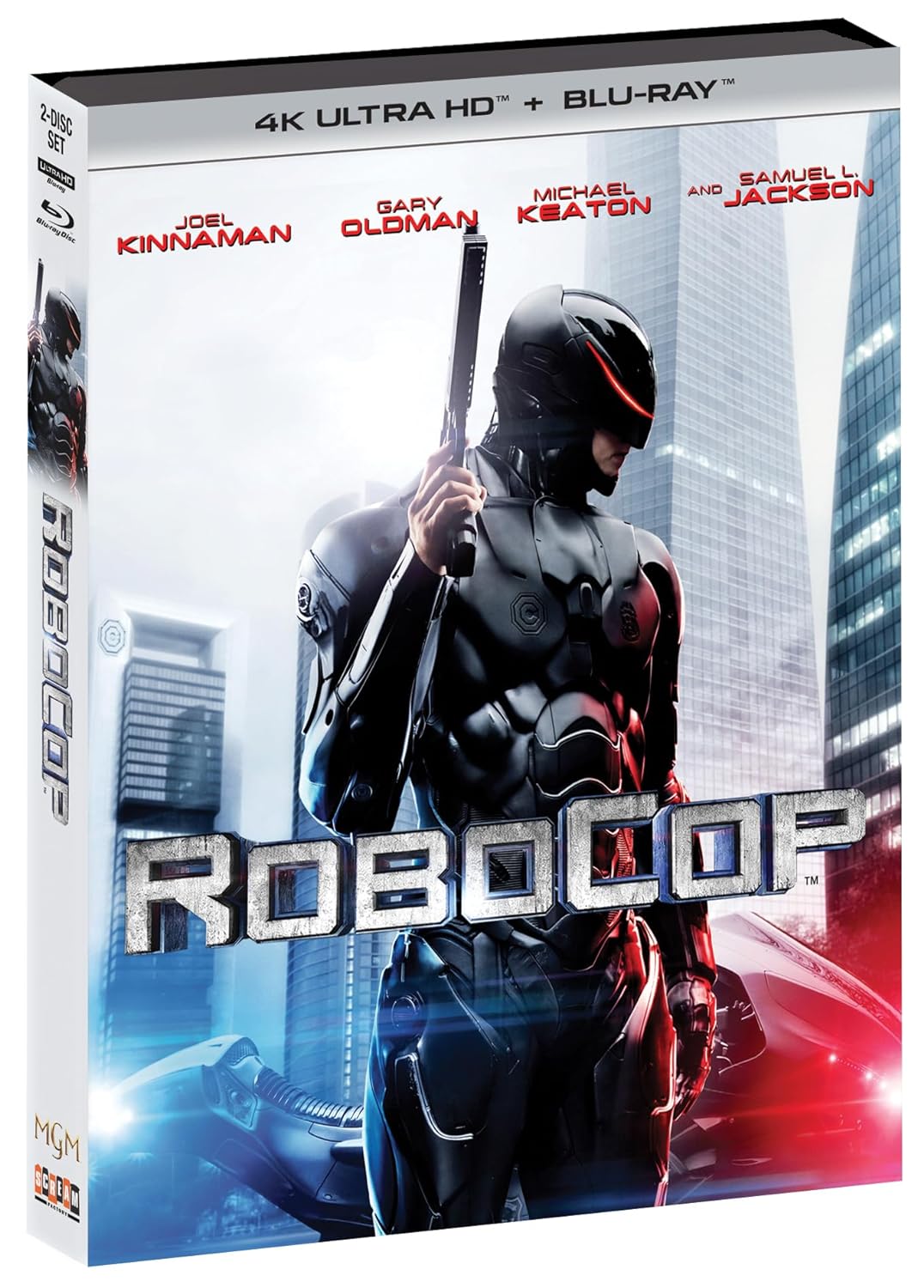 Robocop (2014) 4K UHD + Blu-ray with Slipcover (Scream Factory)