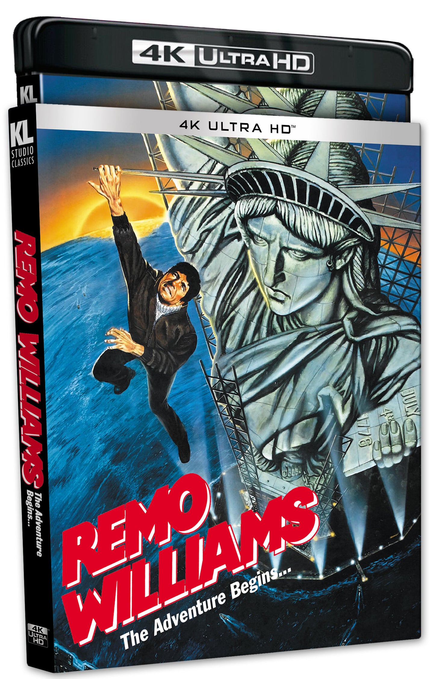 Remo Williams: The Adventure Begins 4K UHD + Blu-ray with Slipcover (Kino Lorber)
