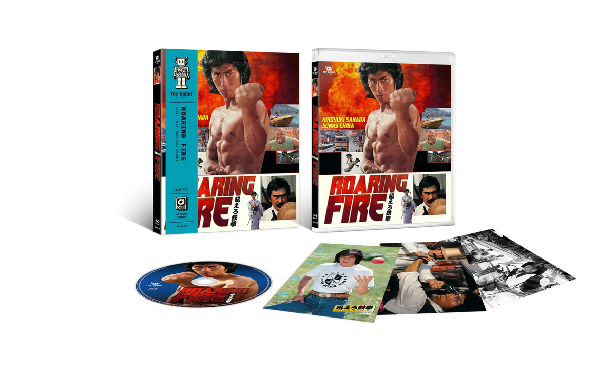 Roaring Fire Blu-ray with Slipcover (Toy Robot Video)