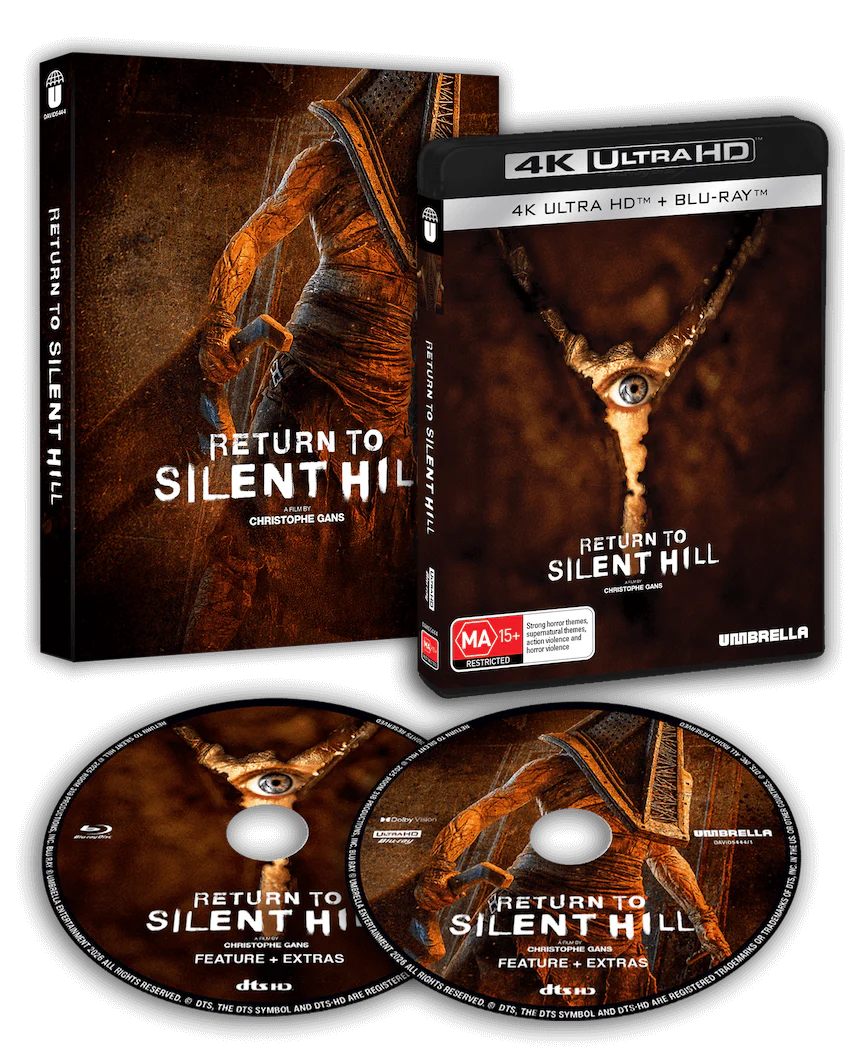 Return To Silent Hill (2026) 4K UHD + Blu-ray with Slipcover (Umbrella Entertainment/Region Free)