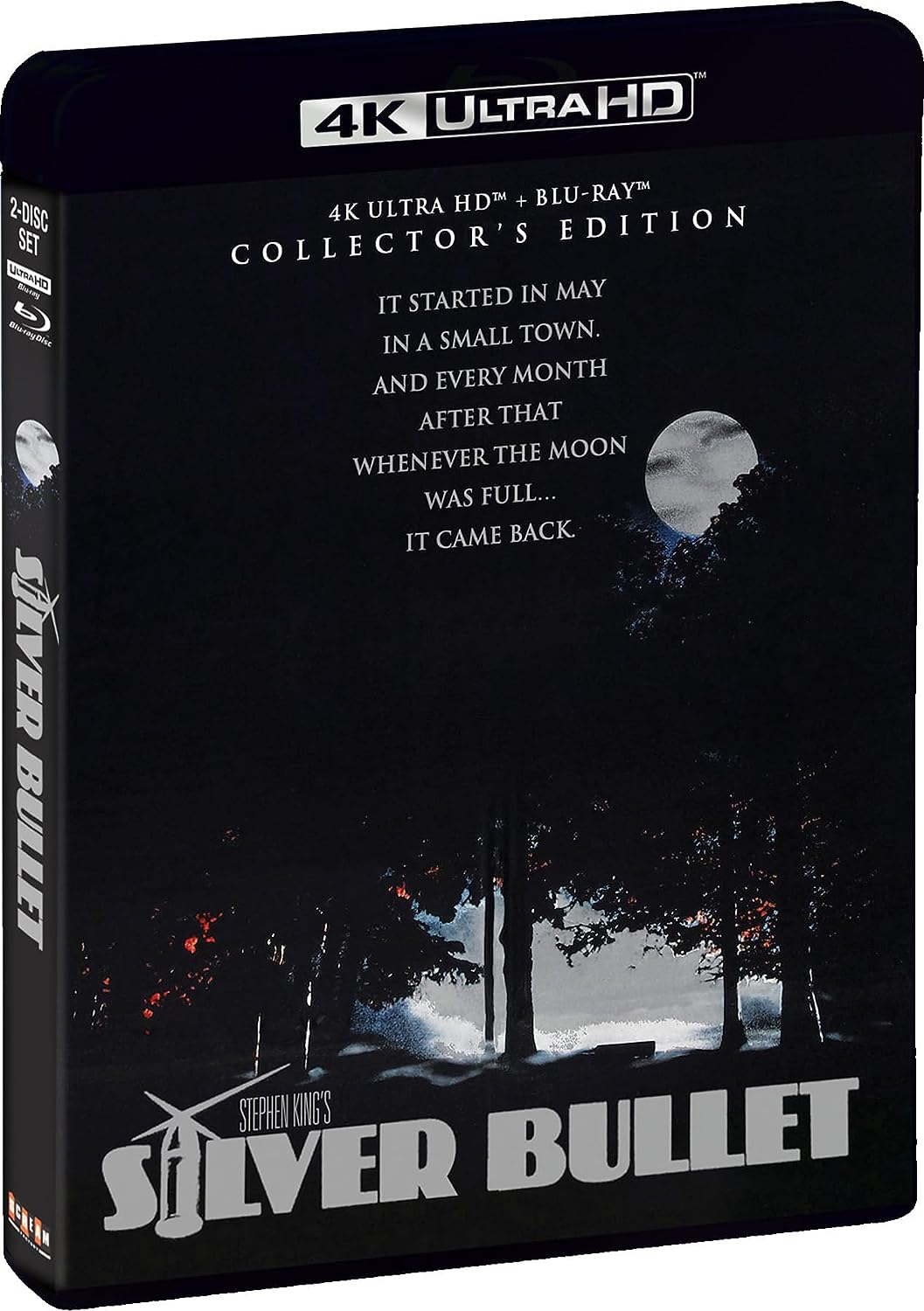 Silver Bullet 4K UHD + Blu-ray Collector's Edition with Slipcover (Scream Factory)