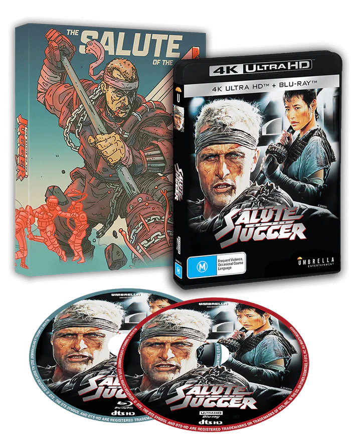 The Salute Of The Jugger AKA Blood of Heroes (1989) 4K UHD + Blu-ray with Slipcover (Umbrella/Region Free) LIMIT 1 PER CUSTOMER