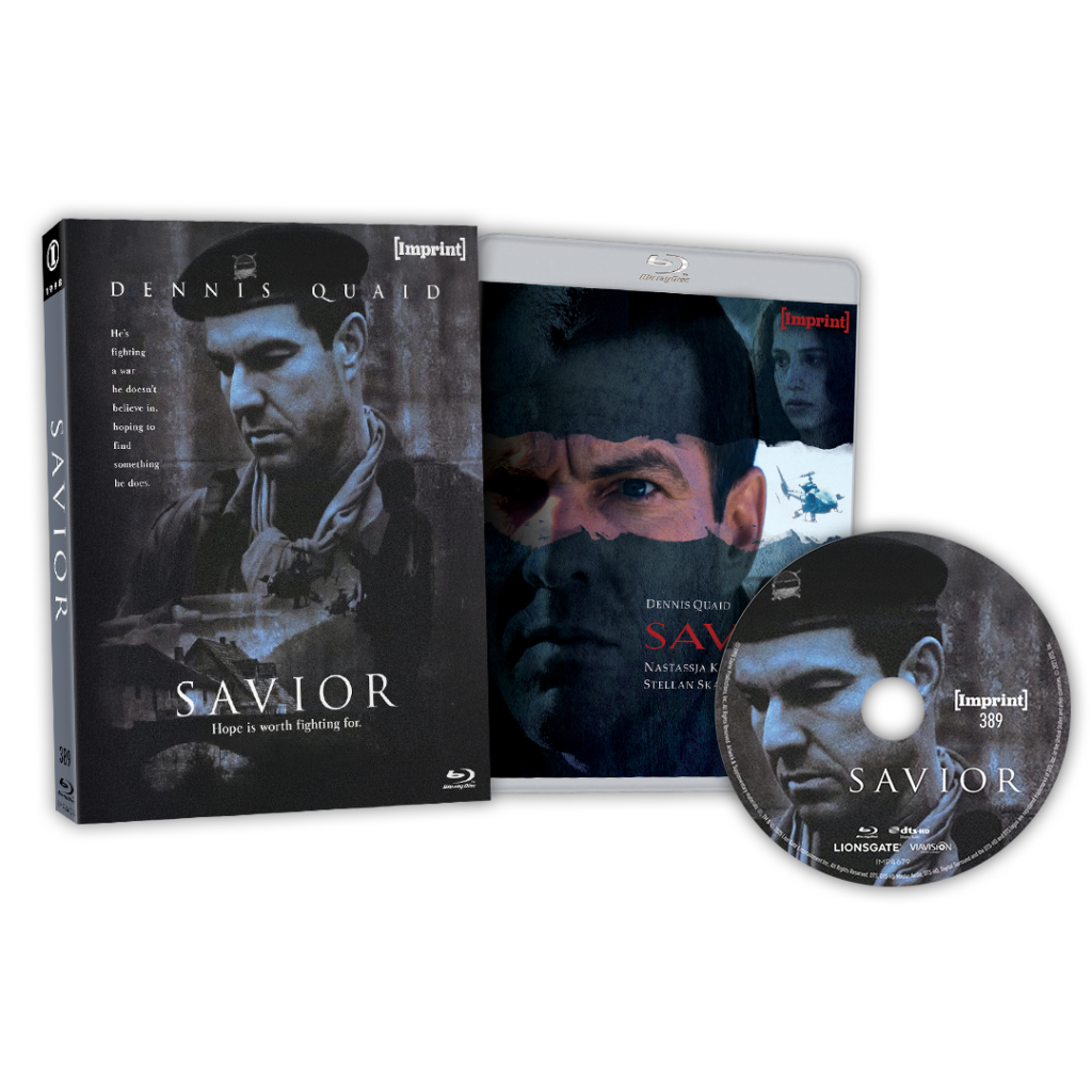 Savior (1998) Blu-ray Limited Edition with Slipcase (Imprint/Region Free)