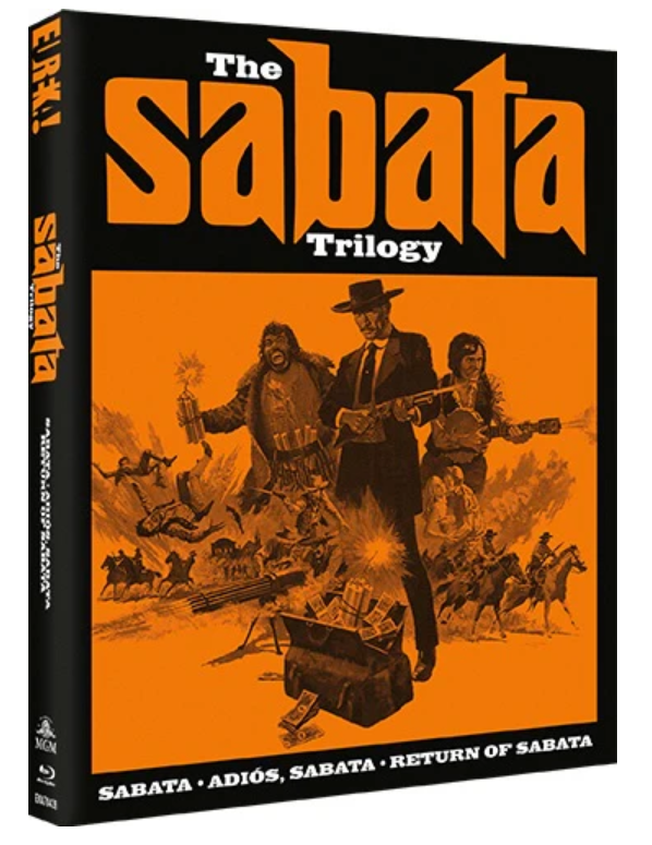 The Sabata Trilogy Limited Edition Blu-Ray with Slipcover + Booklet (Eureka/Region B)