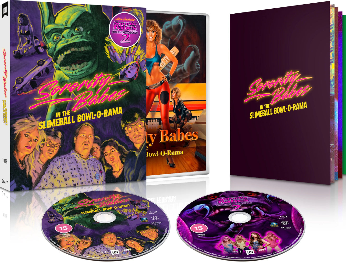 Sorority Babes - In The Slimeball Bowl-O-Rama Limited Edition Blu-Ray with Slipcase + Booklet (101 Films/Region B)