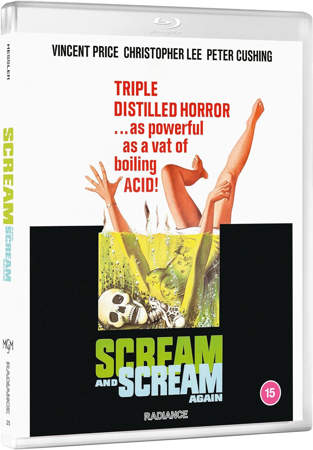 Scream and Scream Again Standard Edition Blu-ray (Radiance UK/Region B)