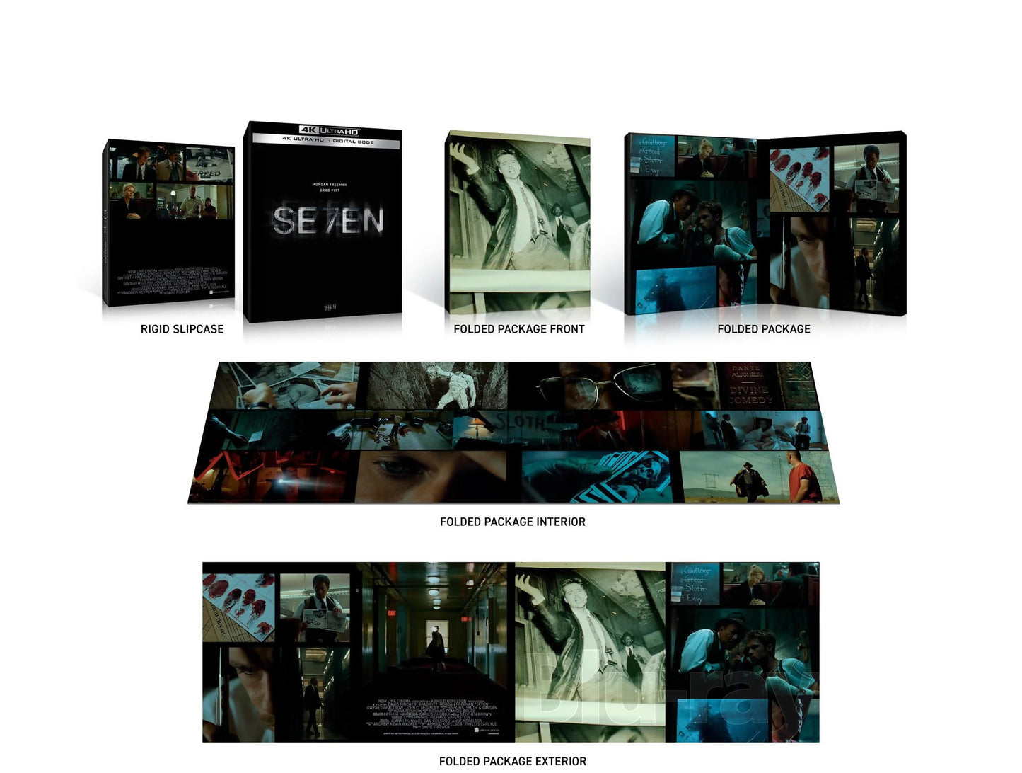 Se7en 4K UHD 30th Anniversary Digipak (Warner Bros. U.S.)