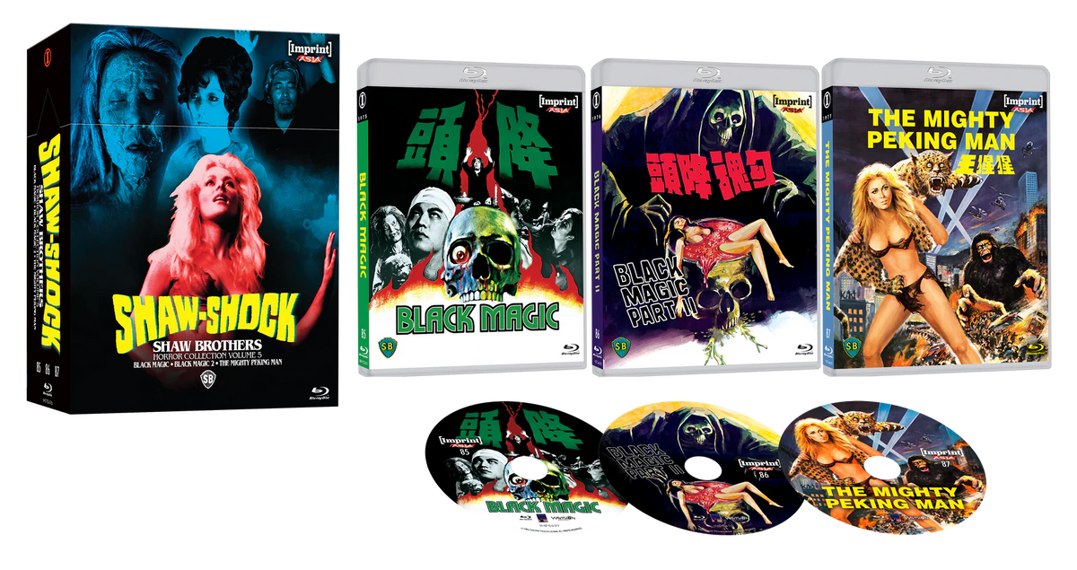 Shaw-Shock: Shaw Brothers Horror Collection - Volume Five (1975 - 1977) - Limited Edition Blu-ray Hardbox (Imprint/Region Free)