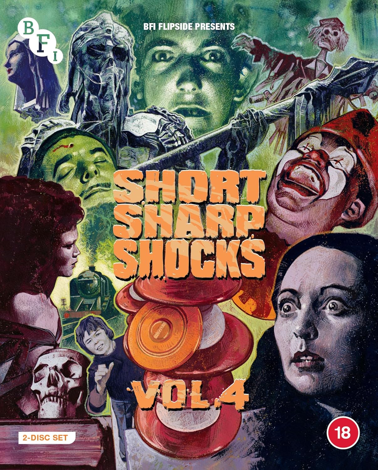 Short Sharp Shocks Volume 4 Blu-Ray with Booklet (BFI/Region B)