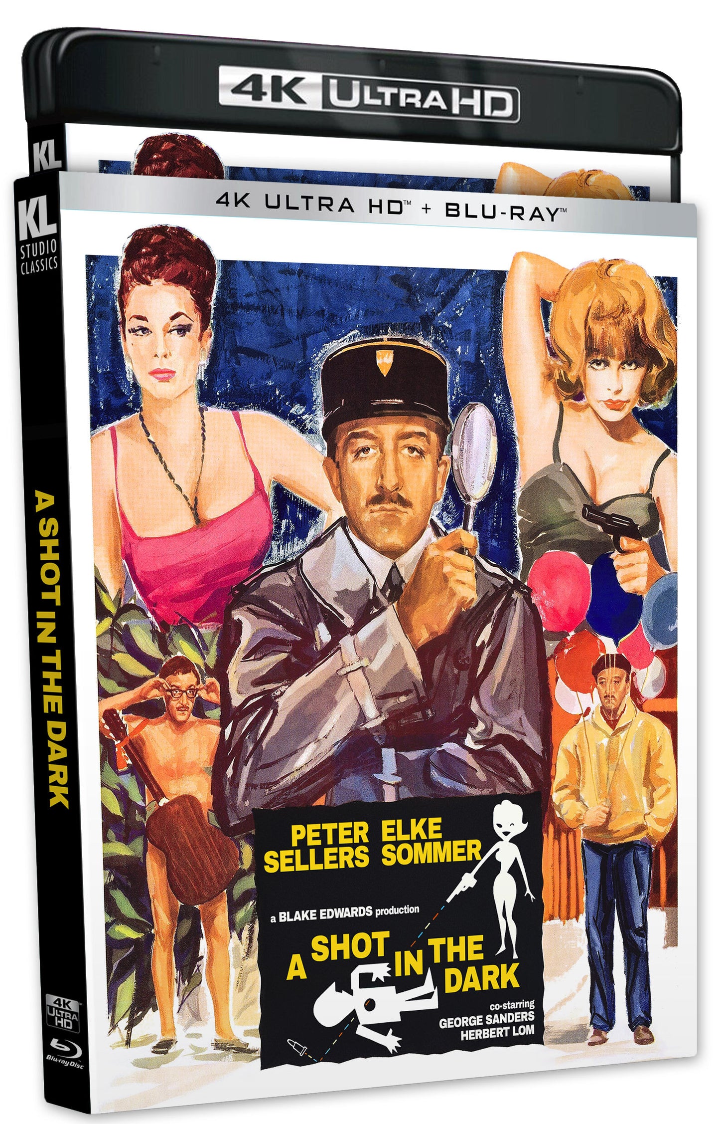 A Shot in the Dark 4K UHD + Blu-ray with Slipcover (Kino Lorber)