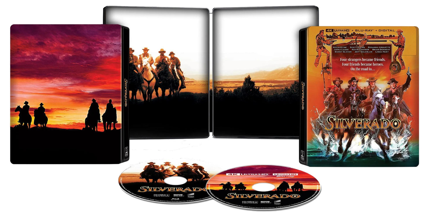 Silverado 40th Anniversary 4K UHD + Blu-ray SteelBook (Sony U.S.)
